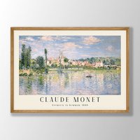 Claude Monet Kunstdruck | Gemälde, Wandkunst, Jugendstil Drucke, Ausstellungskunst, Bauernhausdekor, Küstendekor von VenusseArt