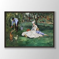 Claude Monet Kunstdruck | Gemälde, Wandkunst, Jugendstil Drucke, Ausstellung Kunst, Bauernhaus Dekor, Moderne Wohnkultur von VenusseArt