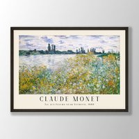 Claude Monet Kunstdruck | Gemälde, Wandkunst, Jugendstil Drucke, Ausstellung Kunst, Bauernhaus Dekor, Moderne Wohnkultur von VenusseArt