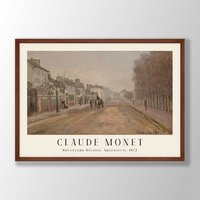 Claude Monet Kunstdruck | Gemälde, Wandkunst, Jugendstil Drucke, Ausstellung Kunst, Bauernhaus Dekor, Moderne Wohnkultur von VenusseArt