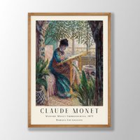 Claude Monet Kunstdruck | Gemälde, Wandkunst, Jugendstil Drucke, Ausstellung Kunst, Bauernhaus Dekor, Moderne Wohnkultur von VenusseArt