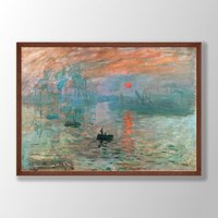 Claude Monet Kunstdruck | Impression Sonnenaufgang Druck, Gemälde, Wandkunst, Jugendstil Drucke, Ausstellungskunst, Bauernhausdekor von VenusseArt