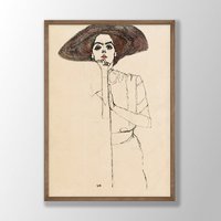 Egon Schiele Druck | Frauenportrait 1911, Poster, Wandkunst, Housewarming Geschenkidee, Museum Ausstellungsplakat Egon Schiele Druck | Frauenportrait 1911, Poster, Wandkunst, Housewarming Geschenkidee, Museum Ausstellungsplakat von VenusseArt