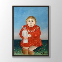 Henri Rousseau Druck | Kind Mit Puppe 1906, Poster, Wand Kunst, Housewarming Geschenkidee, Museum Ausstellung Poster Henri Rousseau Druck | Kind Mit Puppe 1906, Poster, Wand Kunst, Housewarming Geschenkidee, Museum Ausstellung Poster von VenusseArt
