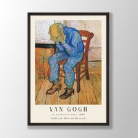 Van Gogh Druck | Am Tor Der Ewigkeit, Poster, Museumsausstellung Gemälde, Museumswandkunst, Moderne Wohnkultur von VenusseArt