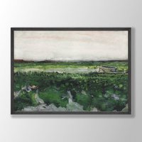 Van Gogh Druck | Landschaft Mit Schubkarre, Poster, Museum Ausstellungsplakat, Gemälde, Museumsdruck, Bauernhausdekor Van Gogh Druck | Landschaft Mit Schubkarre, Poster, Museum Ausstellungsplakat, Gemälde, Museumsdruck, Bauernhausdekor von VenusseArt
