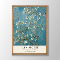 Van Gogh Druck | Mandelblüte Druck, Poster, Museum Ausstellungsplakat, Gemälde, Wandkunst, Blumendruck Van Gogh Druck | Mandelblüte Druck, Poster, Museum Ausstellungsplakat, Gemälde, Wandkunst, Blumendruck von VenusseArt