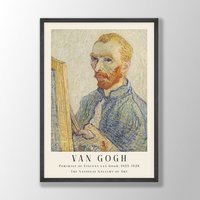 Van Gogh Druck | Porträt Von Vincent Van Gogh, Poster, Museumsausstellungsplakat, Gemälde, Museumswandkunst Van Gogh Druck | Porträt Von Vincent Van Gogh, Poster, Museumsausstellungsplakat, Gemälde, Museumswandkunst von VenusseArt
