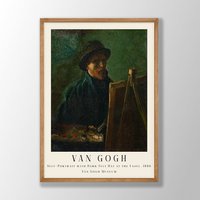 Van Gogh Druck | Selbstporträt, Poster, Museum Ausstellungsplakat, Gemälde, Wandkunst, Moderne Hauskunst Van Gogh Druck | Selbstporträt, Poster, Museum Ausstellungsplakat, Gemälde, Wandkunst, Moderne Hauskunst von VenusseArt