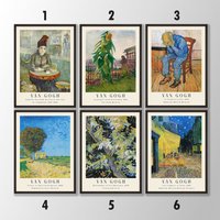 Van Gogh Drucke Set - Erstellen Sie Ihr Individuelles | Wandkunst, Poster, Jugendstil Drucke, Ausstellungskunst, Vintage Art von VenusseArt