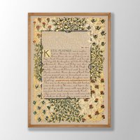 William Morris Kunstdruck | Poster, Blatt Wandkunst, Jugendstil Druck, Schlafzimmer Dekor, Blumen Küchen von VenusseArt