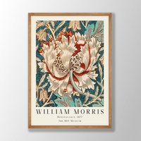 William Morris Kunstdruck | Poster, Blumenwandkunst, Jugendstildruck, Geißblattdruck, Küchenkunst von VenusseArt