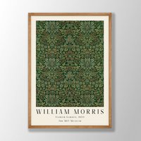 William Morris Kunstdruck | Poster, Florale Wandkunst, Jugendstil Druck, Küchenkunst Dekor von VenusseArt