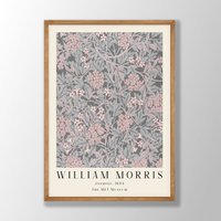 William Morris Kunstdruck | Poster, Jasmin Wandkunst, Jugendstil Druck, Blumen Küchen von VenusseArt