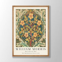 William Morris Kunstdruck | Poster, Rose Wandkunst, Jugendstil Druck, Schlafzimmer Dekor, Blumen Küchen von VenusseArt