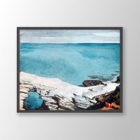 Winslow Homer Druck | Natural Bridge, Bermuda | 1901, Poster, Küstendruck, Museumsausstellungsplakat, Aquarellmalerei Winslow Homer Druck | Natural Bridge, Bermuda | 1901, Poster, Küstendruck, Museumsausstellungsplakat, Aquarellmalerei von VenusseArt