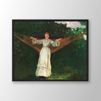 Winslow Homer Druck | Sommernachmittag | 1872, Bauernhaus Dekor, Poster, Museum Ausstellungs Aquarell Malerei Winslow Homer Druck | Sommernachmittag | 1872, Bauernhaus Dekor, Poster, Museum Ausstellungs Aquarell Malerei von VenusseArt