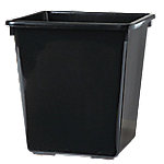 Vepa Bins Kunststoff Abfalleimer 34 x 34 x 36 cm Schwarz von Vepa Bins