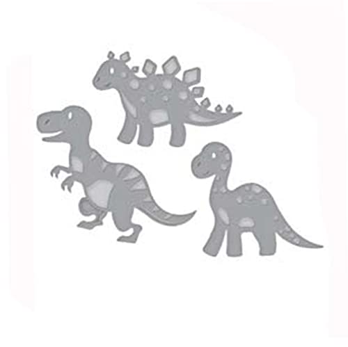 Metall Dinosaurier Schneiden 3pcs Ostern Dinosaurier Stanze Schnitte Präge Schablonen Schablonenform Für Kartenherstellung Scrapbooking von Vepoty