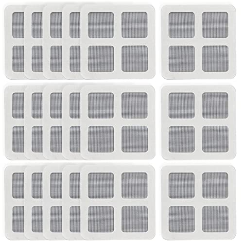 Screen Door Repair Kit 15pcs Window Screen Patch Selbstklebender Screen Mesh Repair Patch zum Abdecken von Screen Tears Holes von Vepoty