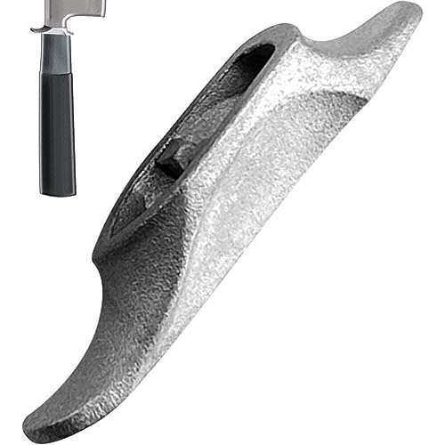 Vepoty DIY Messergriffschutz langlebiges Edelstahl-Messerpolster Griffwerkzeug Embryo-Zubehör für die Messerherstellung von Vepoty