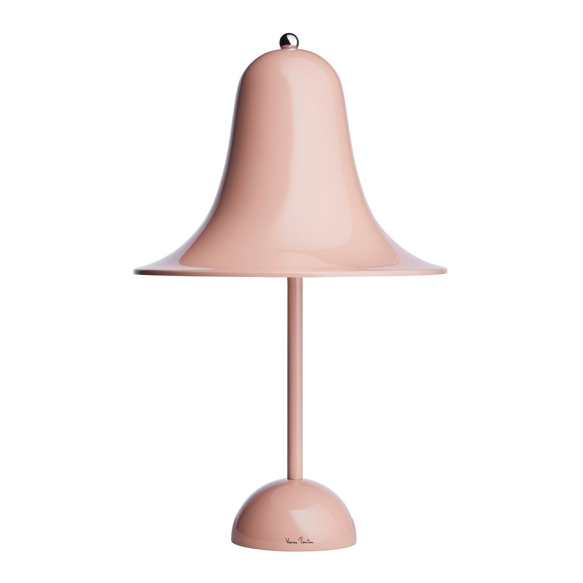 VerPan - Pantop Tischleuchte Ø23cm - staubige Rose/H 38cm / Ø 23cm/mit Schalter von VerPan