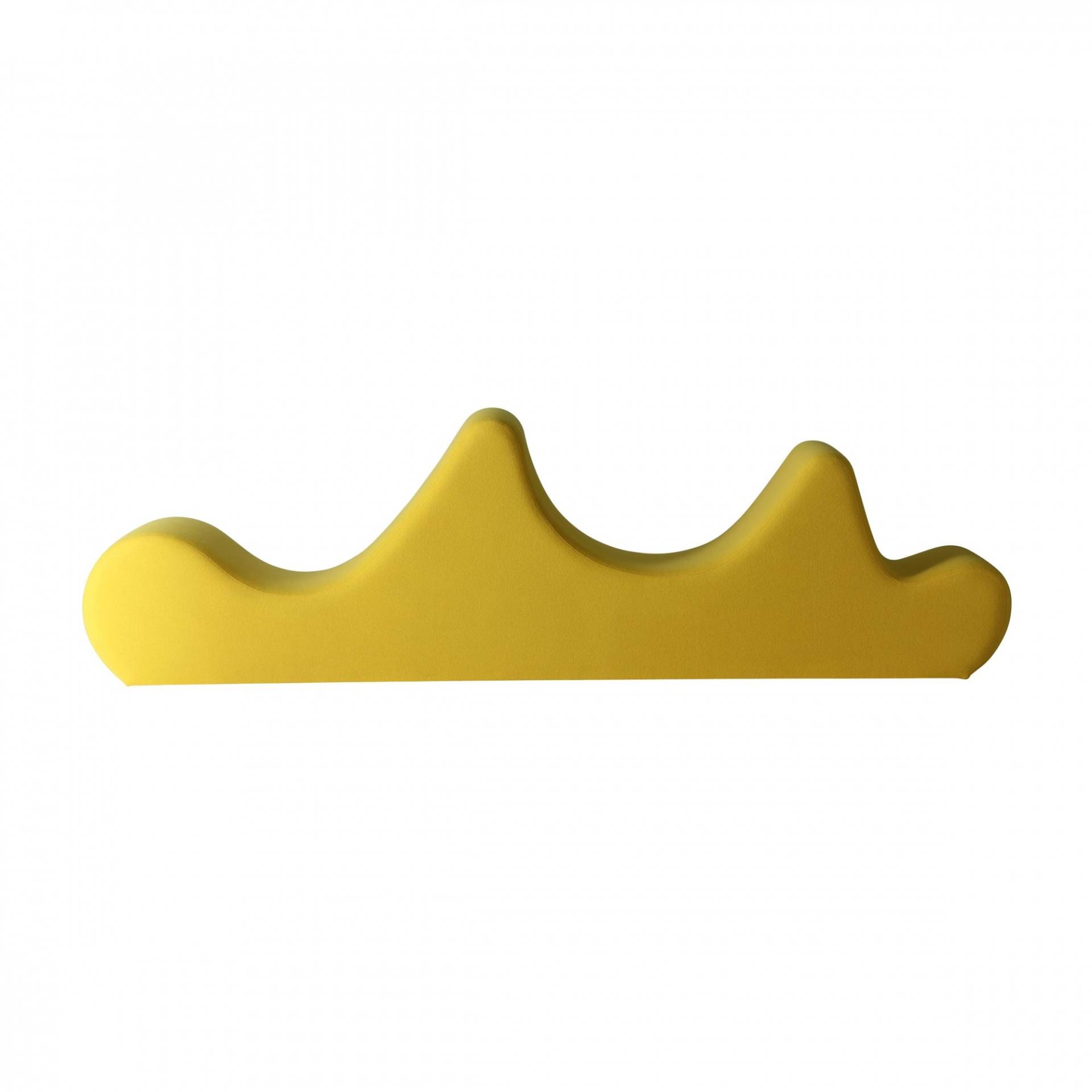 VerPan - Welle 3 Sofaelement - gelb/Stoff Hallingdal 457/240x70x50cm von VerPan