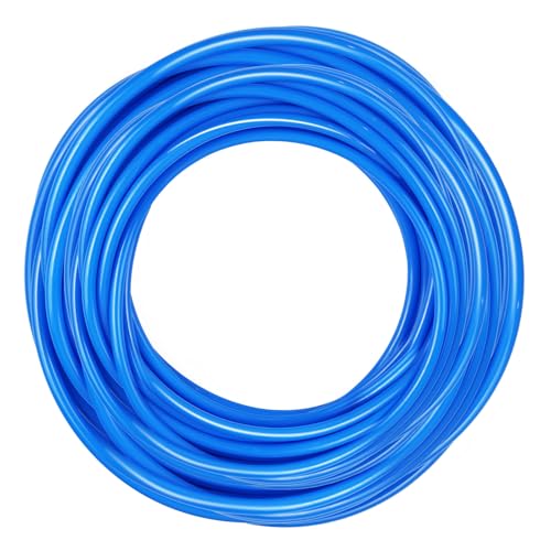 VerRich Pneumatischer Schlauch, PU-Schlauch, blau, 8 mm Außendurchmesser x 5 mm Innendurchmesser, 32,8 Fuß, 10 Meter PU-Luftschlauchleitung für die Übertragung von Luftkompressoren von VerRich