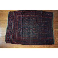 Antiker Beluch Teppich 100 X 100cm von VerSacrumStudio