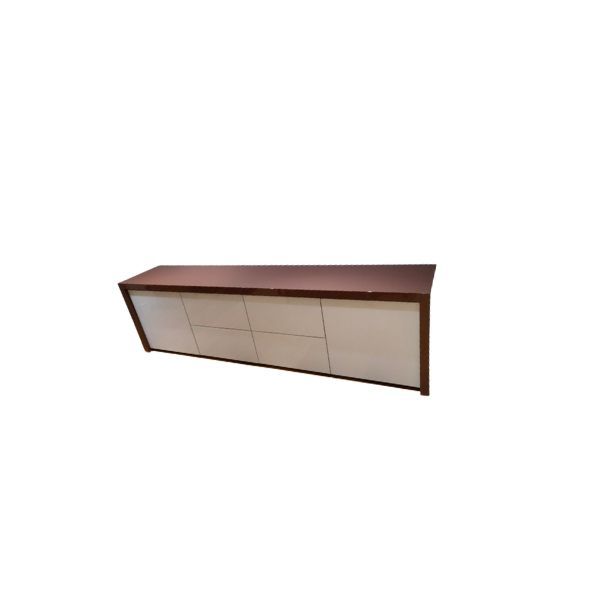 Sideboard mit Schiebetüren aus hochglanz lackiertem Holz, Verardo von Verardo
