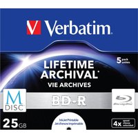 Verbatim Blu-Ray Bd-R 25GB Jewel Case von Verbatim