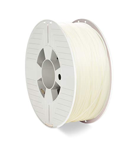 VERBATIM ABS-Filament 3D-Druck, 1,75mm, 1kg, Hochleistungs-Acrylnitril-Butadien-Styrol zur Materialextrusion, für 3D-Drucker und 3D-Stift, 3D-Drucker-Filament aus ABS, transparent von Verbatim