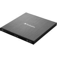 Verbatim Slimline Blu-ray Brenner Extern Retail USB 3.2 Gen 1 (USB 3.0) Schwarz von Verbatim