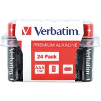 Verbatim - Batterie Premium, aaa, LR03, Micro, 24 Stück von Verbatim