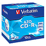 Verbatim CD-R AZO Crystal 52x 700 MB 10 Stück von Verbatim