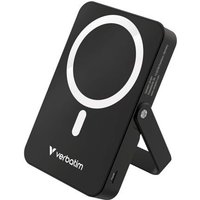 Verbatim - Charge 'n' Go Power Bank with Stand Magnetic Wireless 10000mAh - Black Verbatim - Charge 'n' Go Power Bank with Stand Magnetic Wireless 10000mAh - Black von Verbatim