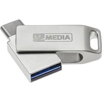 MyMedia My Dual USB 3.2 Gen 1 /USB C Drive 16GB USB-Stick 16GB Silber 69268 USB 3.2 Gen 1 (USB 3.0), von MyMedia