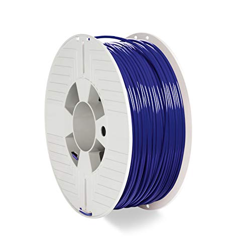 Verbatim PLA-Filament 3D-Druck, 2,85mm, 1kg, Hochleistungs-Polyactid-Filament zur Materialextrusion, für 3D-Drucker und 3D-Stift, 3D-Drucker-Filament aus PLA, 1 Spule 126m, blau von Verbatim