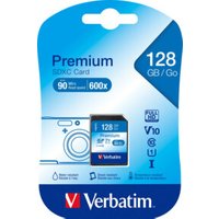 Verbatim SDXC-Card 128GB Premium,Class10,U1 44025 von Verbatim