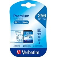 Verbatim SDXC-Card 256GB Premium,Class10,U1 44026 von Verbatim