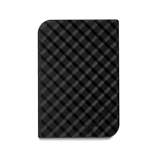 Verbatim Store 'n' Go SuperSpeed, 2 TB, Schwarz geriffelt, Externe Festplatte, USB 3.0, Festplatte extern, für Windows & Mac OS X & Linux, tragbare Festplatte, USB Festplatte Verbatim Store 'n' Go SuperSpeed, 2 TB, Schwarz geriffelt, Externe Festplatte, USB 3.0, Festplatte extern, für Windows & Mac OS X & Linux, tragbare Festplatte, USB Festplatte von Verbatim