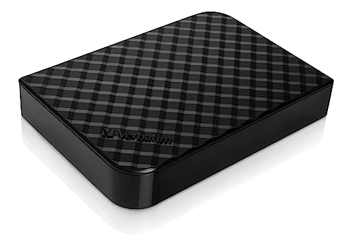 Verbatim Store 'n' Save, 4 TB, Schwarz, Externe Festplatte, USB 3.0, Festplatte extern, für Windows & Mac OS X, tragbare Festplatte, USB Festplatte, Hard Drive portable Verbatim Store 'n' Save, 4 TB, Schwarz, Externe Festplatte, USB 3.0, Festplatte extern, für Windows & Mac OS X, tragbare Festplatte, USB Festplatte, Hard Drive portable von Verbatim