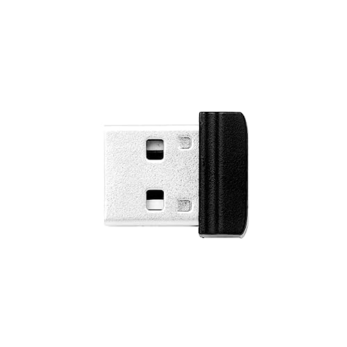 Verbatim Store 'n' Stay Nano USB-Stick 32GB, USB 2.0, USB Speicherstick mini, für Laptop Notebook Ultrabook TV Autoradio, USB Nano Stick, USB Stick kurz, schwarz von Verbatim