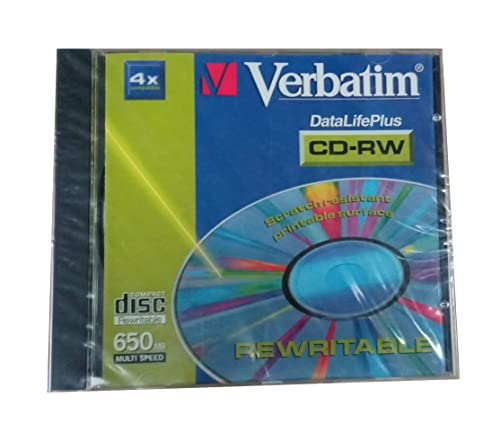 Verbatim cdrw74 CDRW 650 M B, 1 von Verbatim