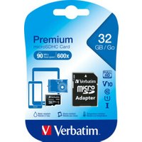Verbatim microSDHC-Card 32GB Class 10 44083 von Verbatim