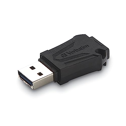 Verbatim ToughMax USB-Stick 16 GB, USB 2.0, extrem robuster USB Speicherstick, für Laptop Notebook Ultrabook TV Autoradio, USB 2.0 Stick, Datenstick mit hoher Beständigkeit, Schwarz von Verbatim