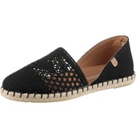 VERBENAS Espadrille "Carmen Crochet-Lino Paris", Slipper, Sommerschuh, Strandschuh im Häkel-Look von Verbenas