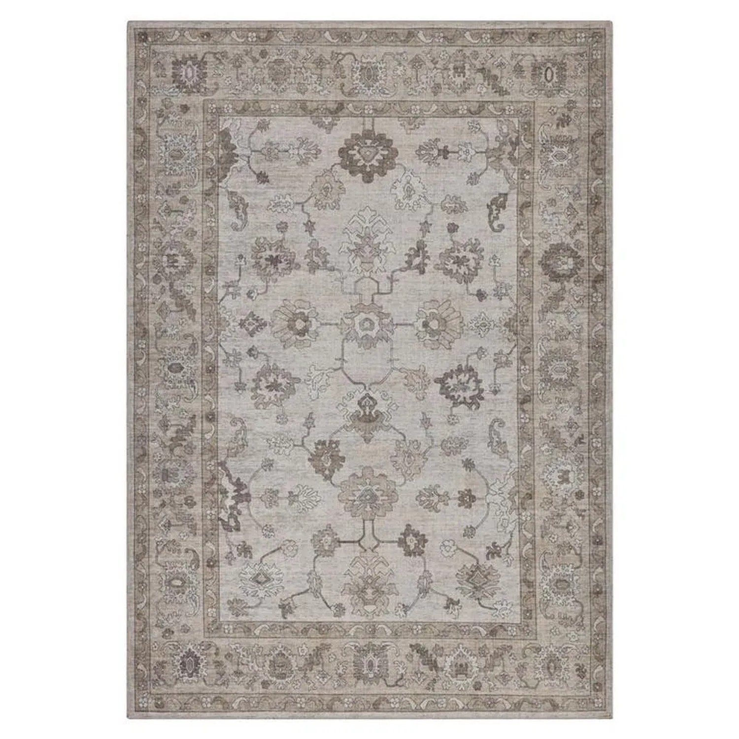 Vercai Rugs Teppich Script Orient Elfenbein Beige 200 x 290 cm Vercai Rugs Teppich Script Orient Elfenbein Beige 200 x 290 cm von Vercai Rugs