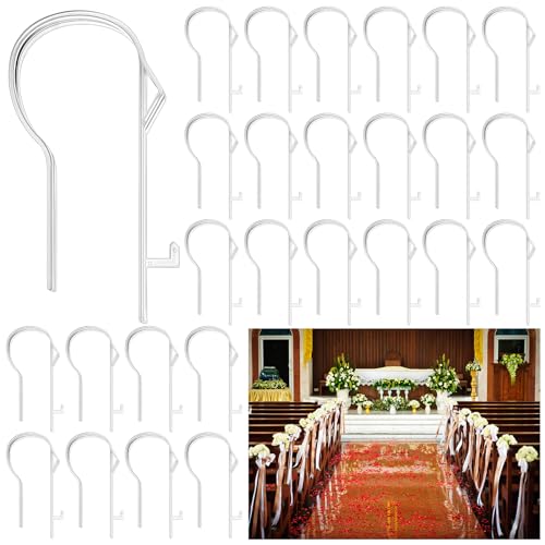 Vercraft 24 Stück Hochzeit Kirche Kirche Kirche Pew Clips Bulk Heavy Duty Kunststoff Haken Klar Stuhl Stuhl Bogen Girlande Dekorationen Vercraft 24 Stück Hochzeit Kirche Kirche Kirche Pew Clips Bulk Heavy Duty Kunststoff Haken Klar Stuhl Stuhl Bogen Girlande Dekorationen von Vercraft