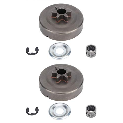 Kettensägen-Ritzel 2 Set Kupplungstrommel Ritzel Kit Fit für STIHL 017 018 021 023 025 MS170 MS180 MS210 MS230 MS250 1123 640 2003 von Verdant Touch